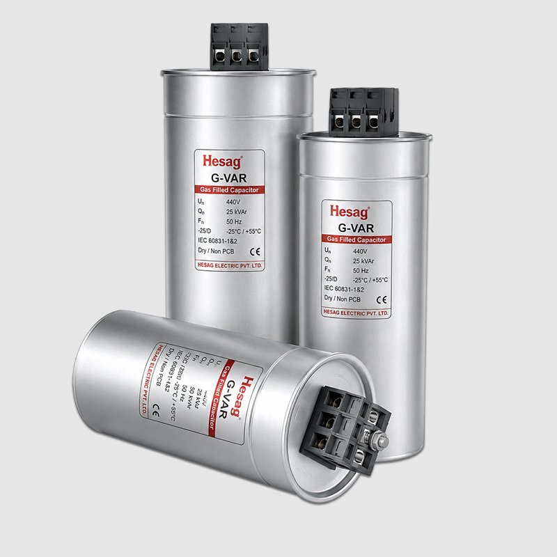 G-VAR (Cylindrical Gas Filled Capacitors)