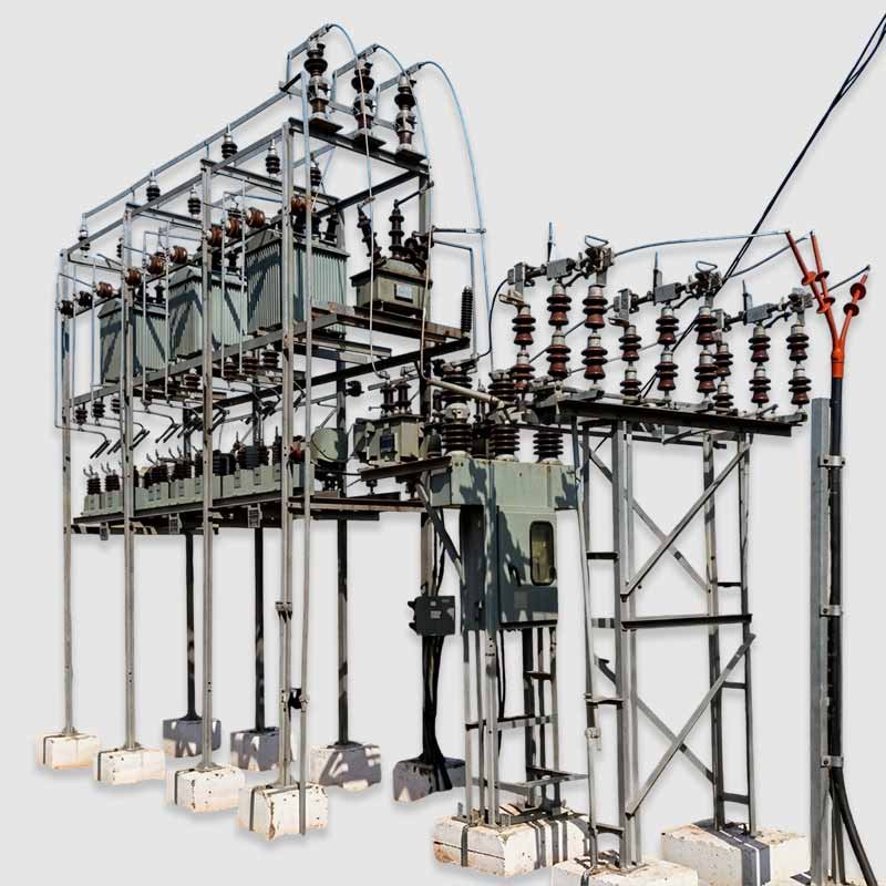 Structure Mounted Capacitors Bank
